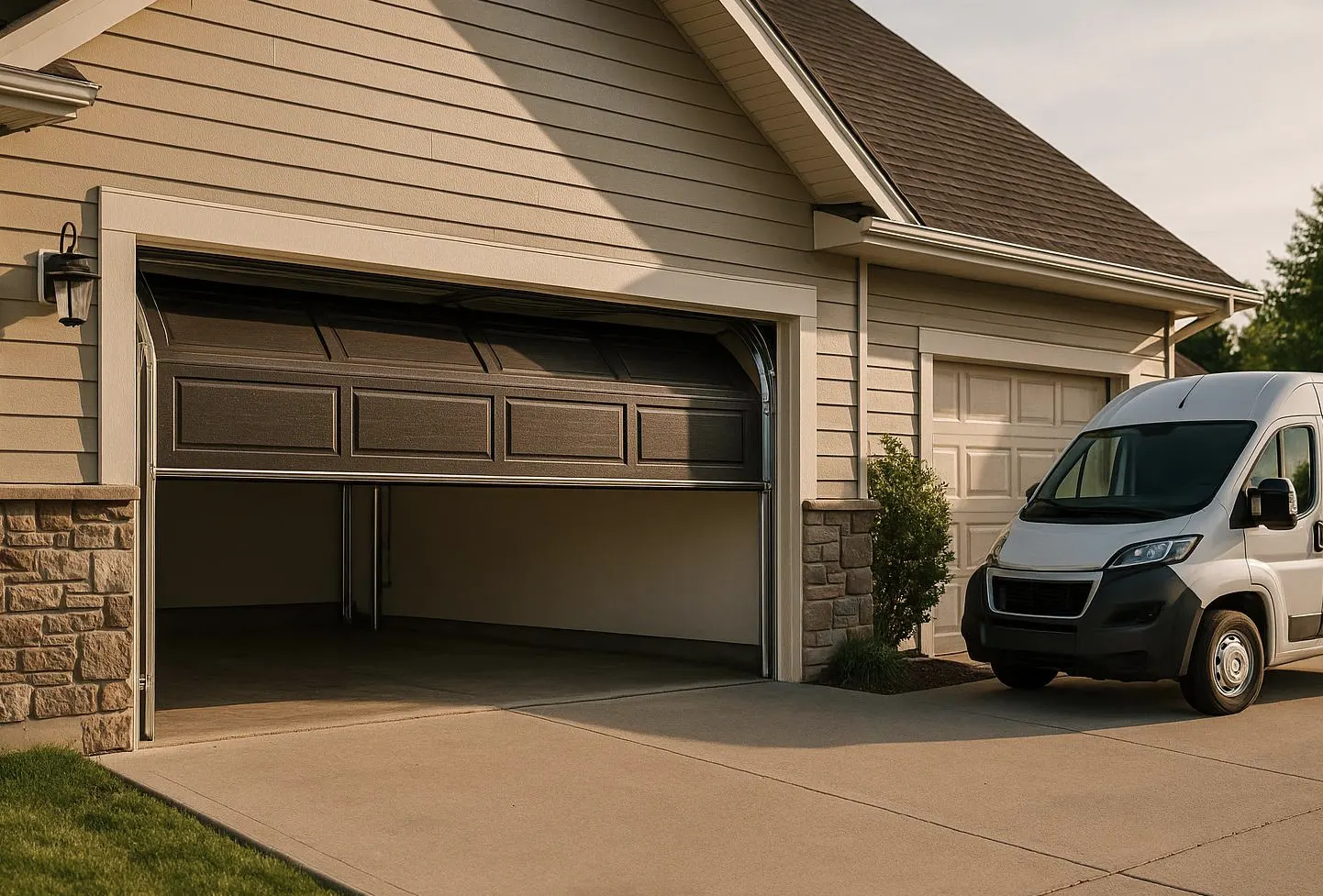 Garage Door in St Anne
